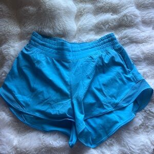 Blue lululemon shorts